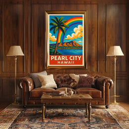 Pearl City, Hawaii Poster