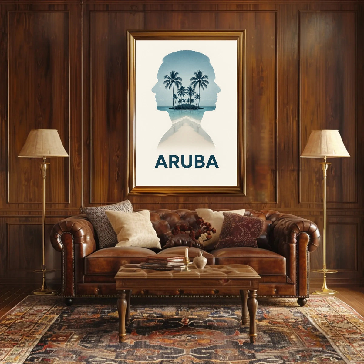 Aruba Tropical Escape Poster
