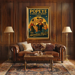 Popeye 1929 Art Poster POP-52