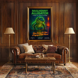 McIlhenny Alligator PosterGoat