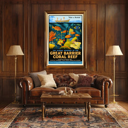Marine Wonders of the Great Barrier Reef Poster PosterGoat