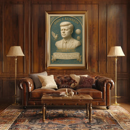 John F. Kennedy 35Th President Poster