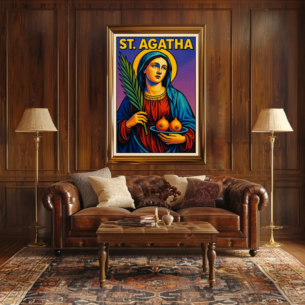 St. Agatha Poster