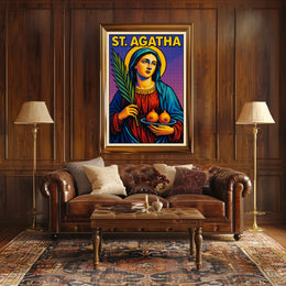St. Agatha Poster