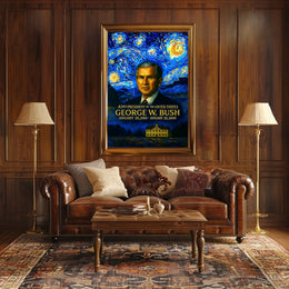 George W. Bush 43rd President of the United States Presidential Masterpiece Series Poster