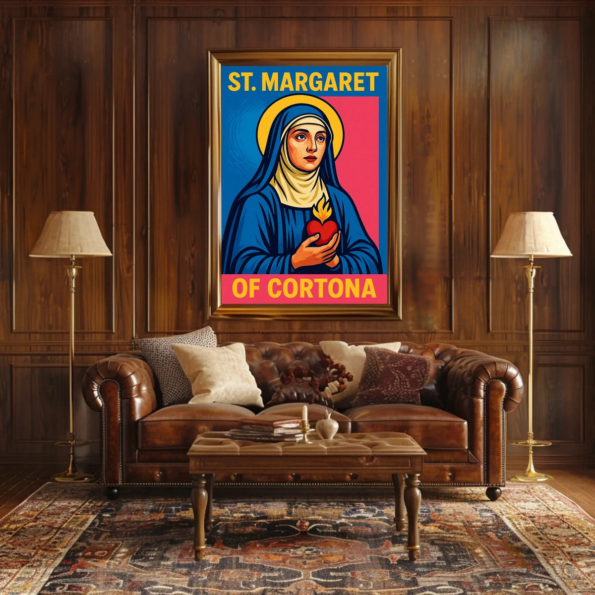 St. Margaret of Cortona Poster