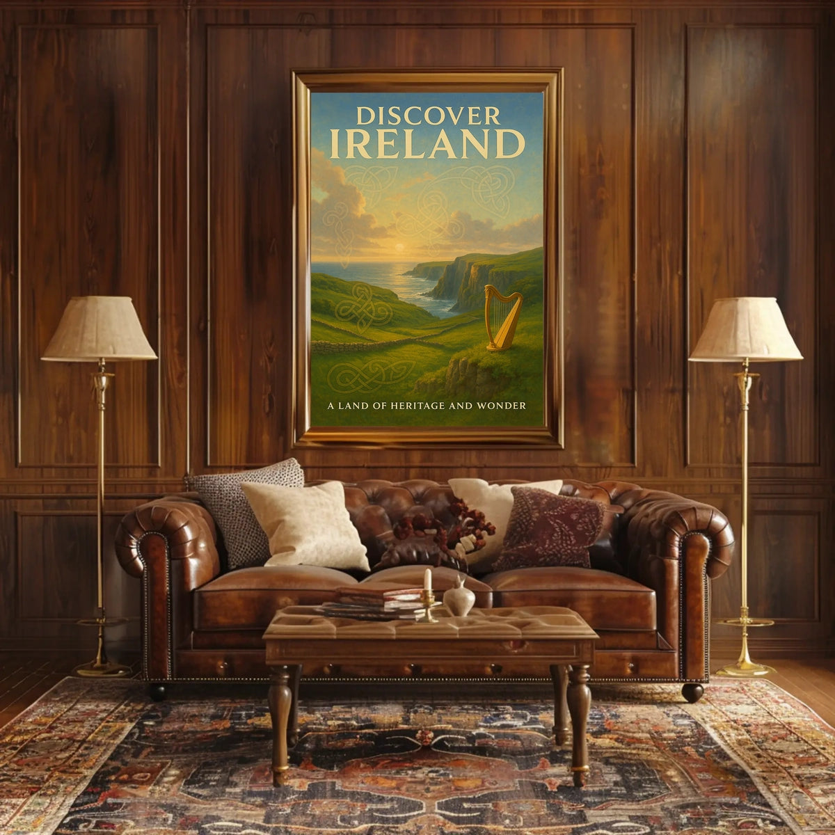 Discover Ireland A Land Of Heritage Poster