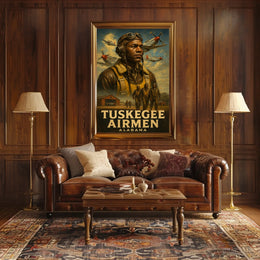 Tuskegee Airmen Alabama Poster