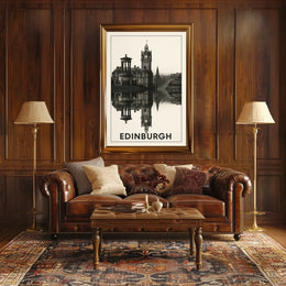 Edinburgh Reflection Poster