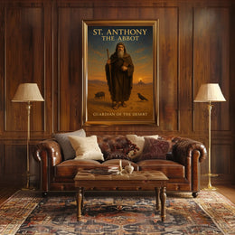 St. Anthony The Abbot Guardian Of The Poster