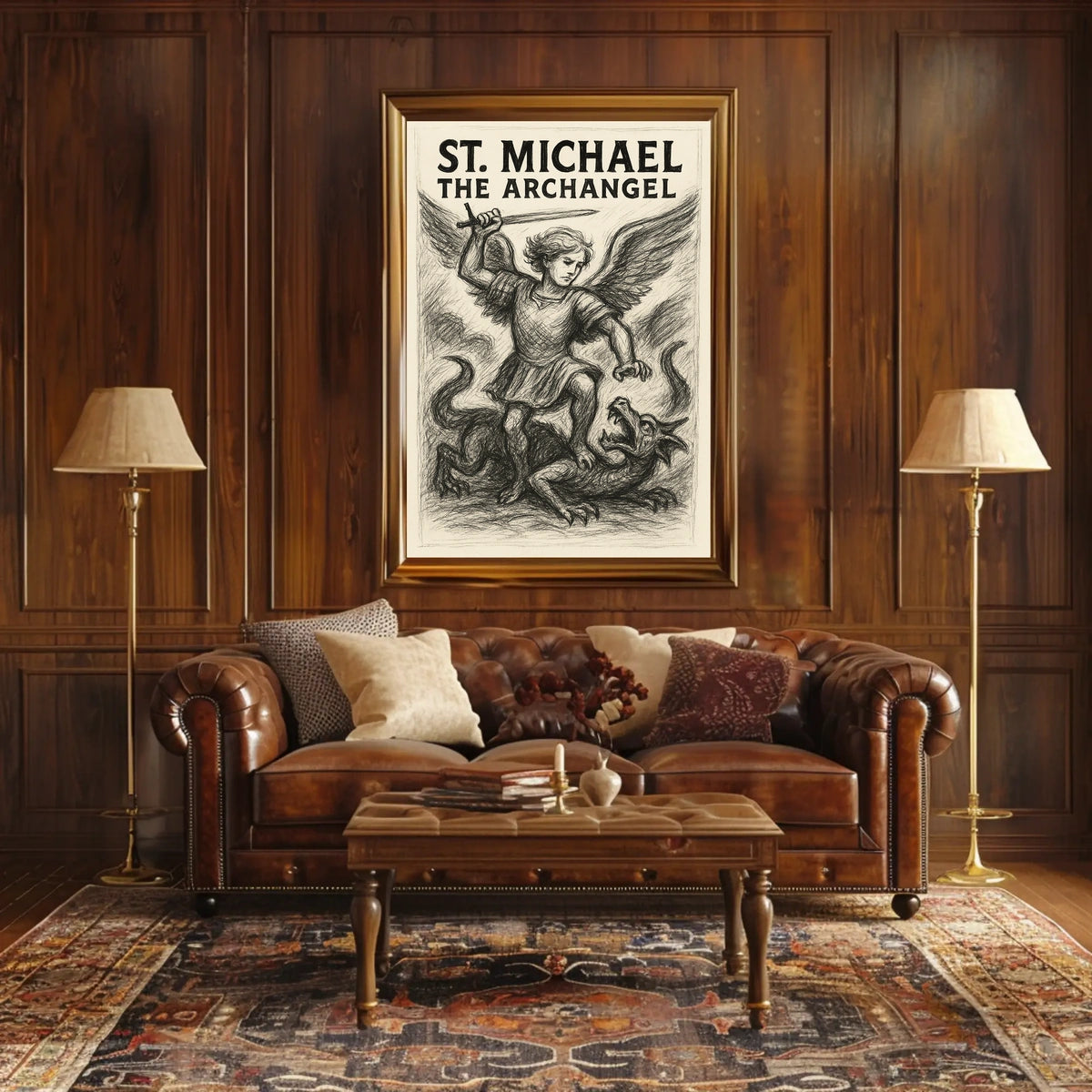 St. Michael The Archangel Poster