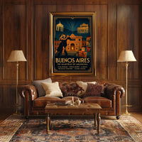 Buenos Aires The Heartbeat of Argentina Poster