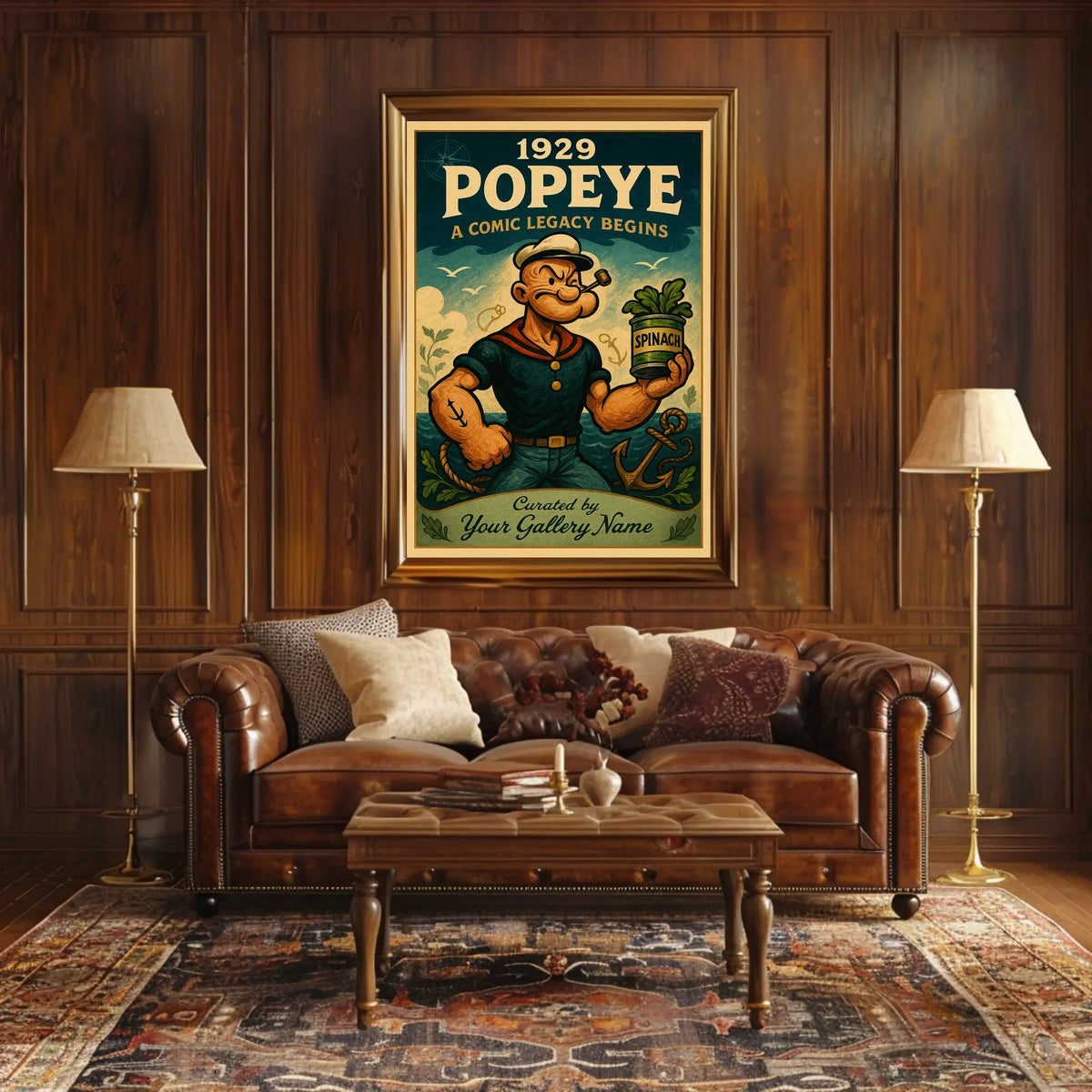 Popeye 1929 Art Poster POP-232