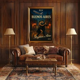 Fly To Buenos Aires Rhythm In Aires Poster