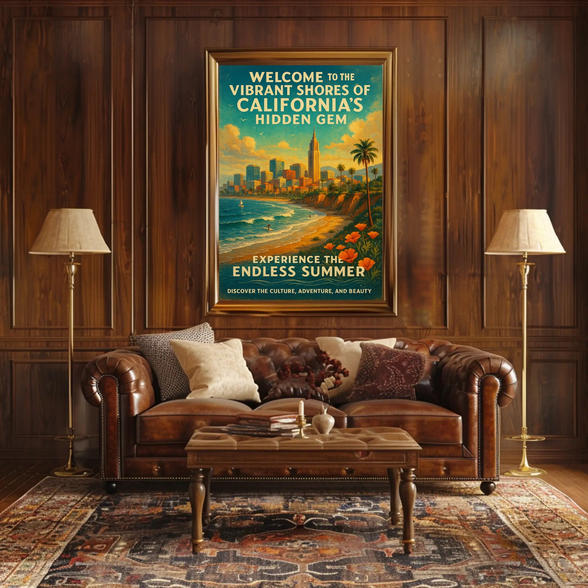 Welcome to Californias Hidden Gem Poster PosterGoat