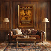 Jim Thorpe: Bright Path, The Greatest All-Around Athlete Poster