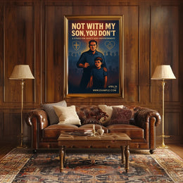 Safety Empowerment Poster: Protect and Unite Art