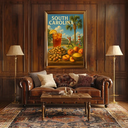 South Carolina Charm Poster