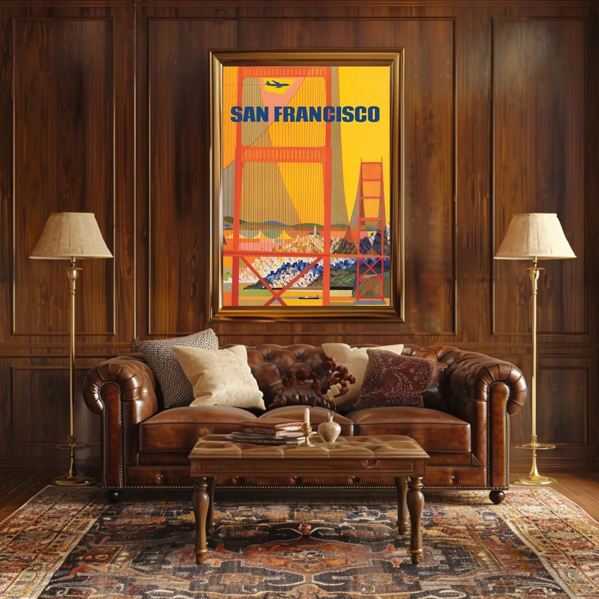 San Francisco Travel Poster