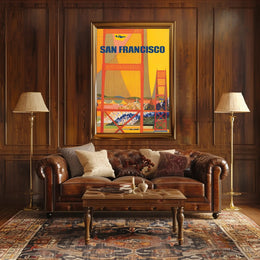 San Francisco Travel Poster