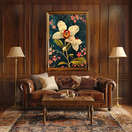 Floral Elegance William Morris Art Poster