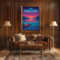 Lake Charlevoix A Timeless Horizon Poster