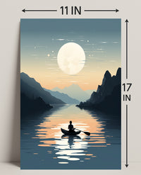 Moonlit Serenity Poster