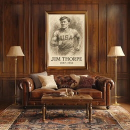Jim Thorpe Tribute Poster