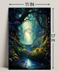 Enchanted Forest Pathway Poster