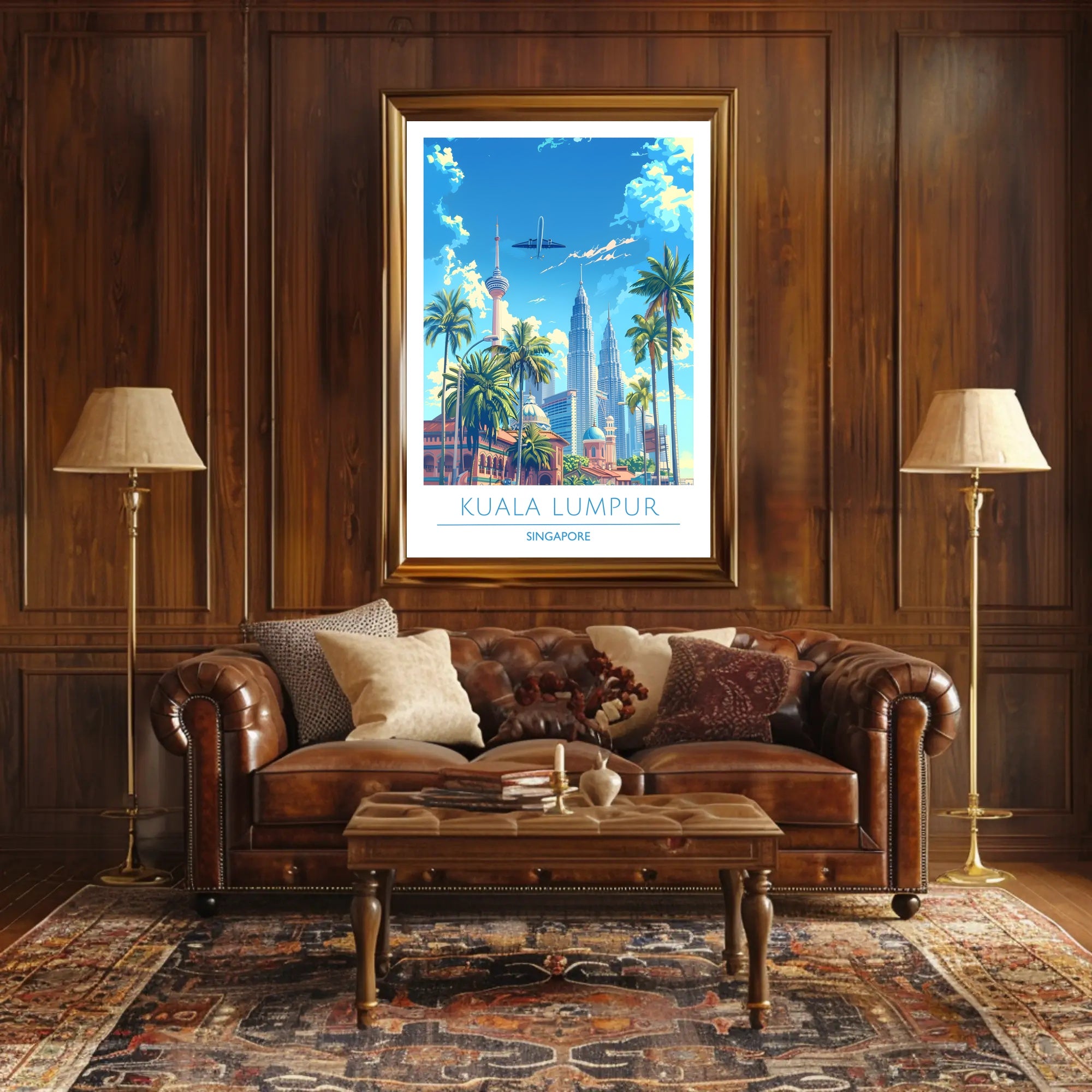 Kuala Lumpur Skyline Poster