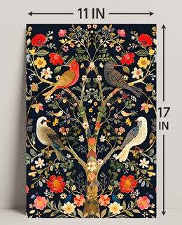 Enchanted Garden Tapestry William Morris Art Poster