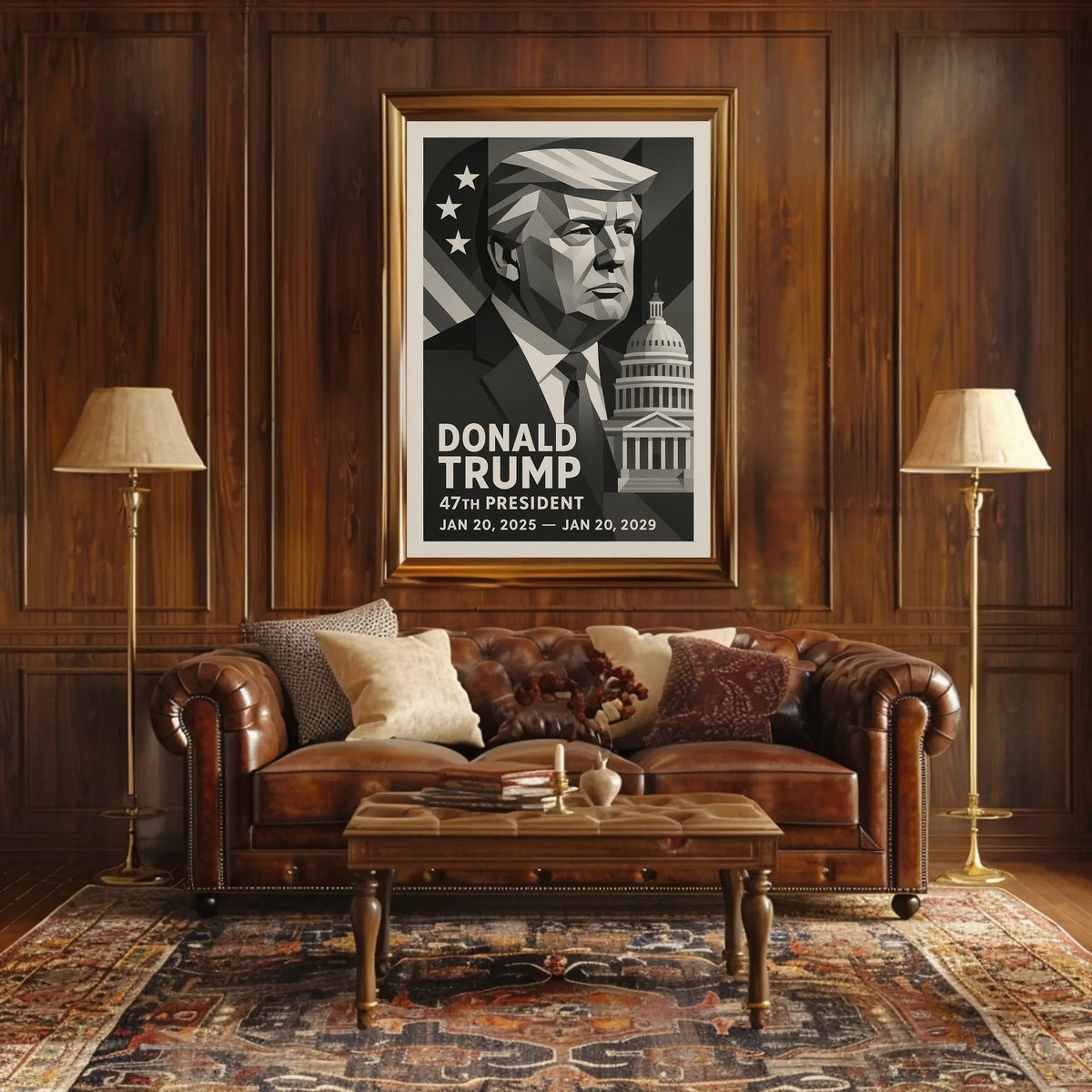 Donald Trump 47th President Poster