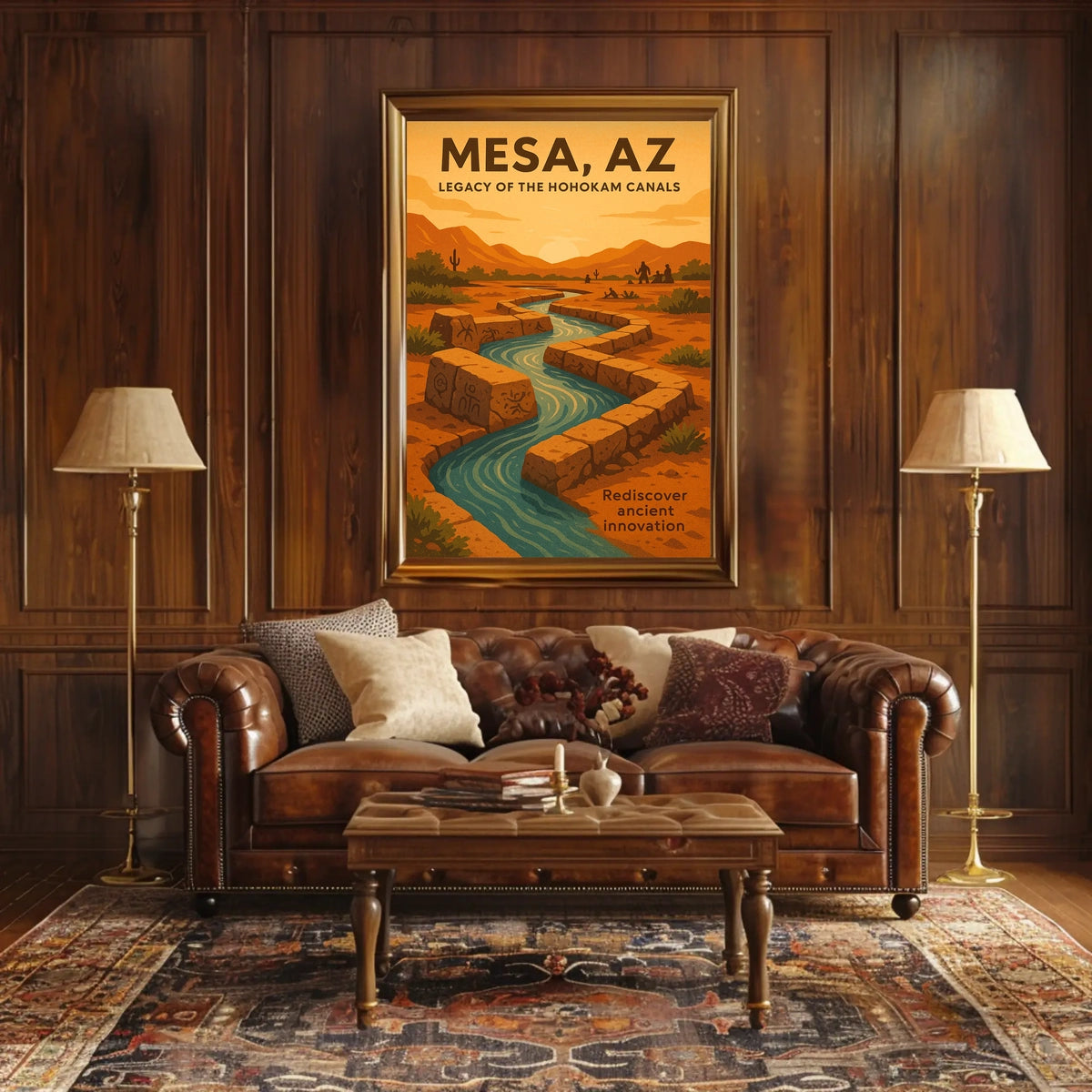 Legacy of the Hohokam Canals Poster