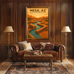 Legacy of the Hohokam Canals Poster