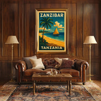 Zanzibar Travel Poster