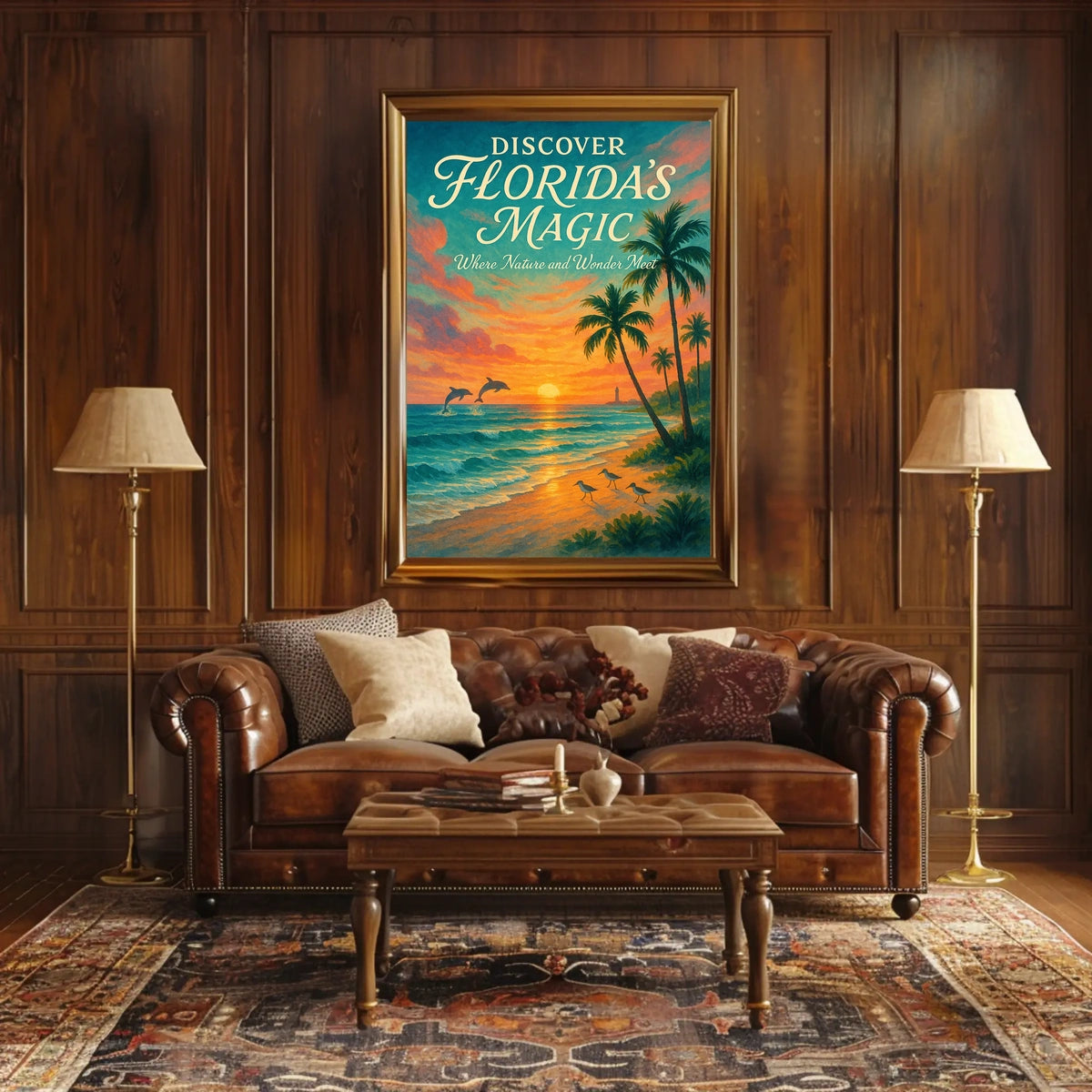 Discover Floridas Magic Poster
