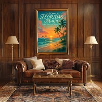 Discover Floridas Magic Poster