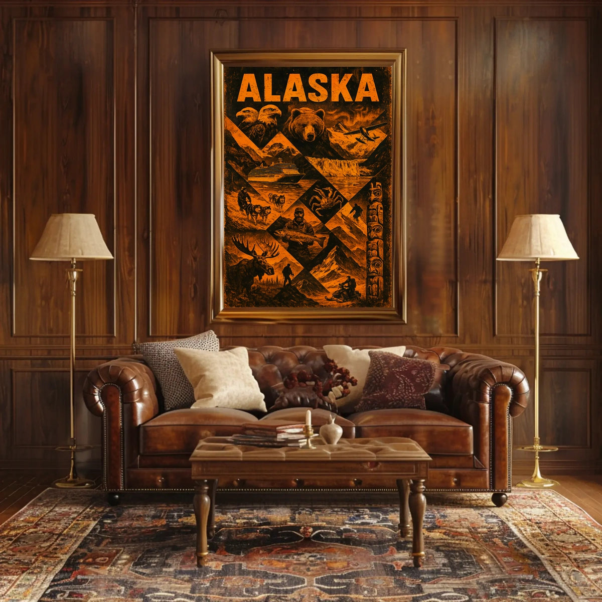 Discover Alaska Poster