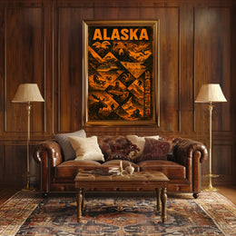 Discover Alaska Poster