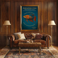 Paradise Fish Fresh Water Jewel Poster