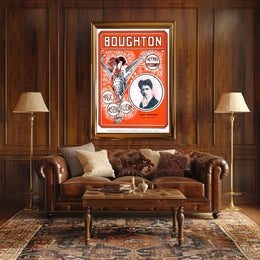 Leroy Boughton Magic Show Art Nouveau Poster