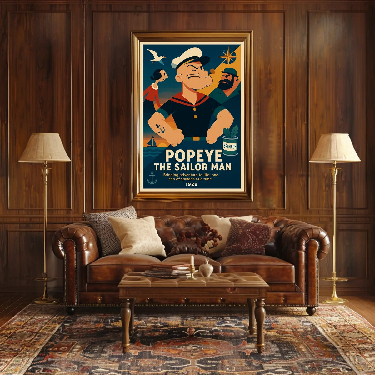 Popeye 1929 Art Poster POP-31