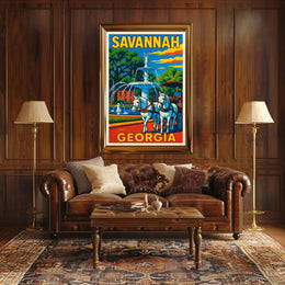 Savannah, Georgia Poster