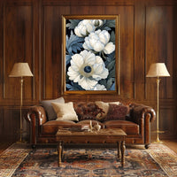 Elegant Floral Design Wall Art Print