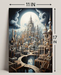 Enchanted Cityscape Poster