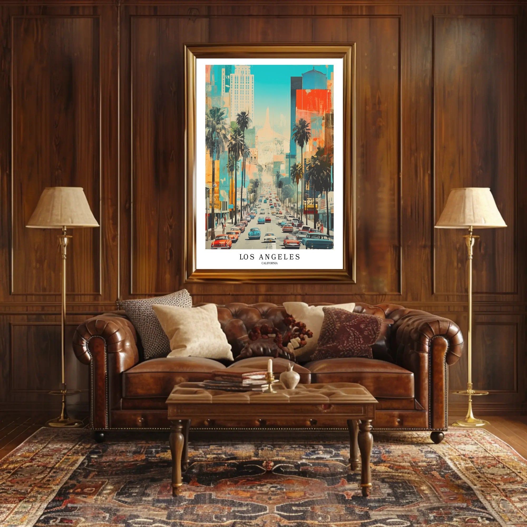 Los Angeles Vibes Poster PosterGoat