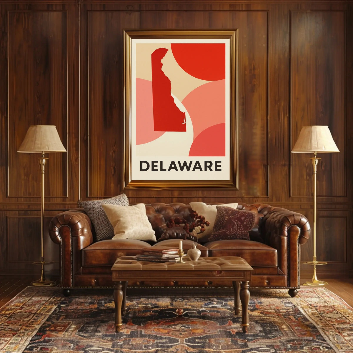 Delaware A Modern Tribute Poster