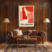 Delaware A Modern Tribute Poster