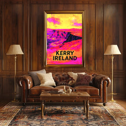 Kerry, Ireland Vibrant Landscapes Poster PosterGoat