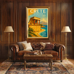 Discover Crete, Greece Poster